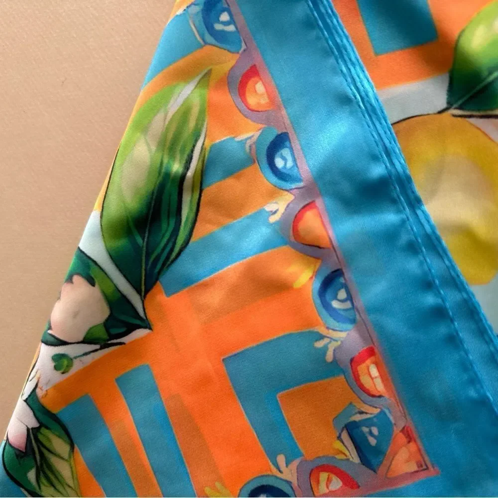 Anthropologie bright scarf